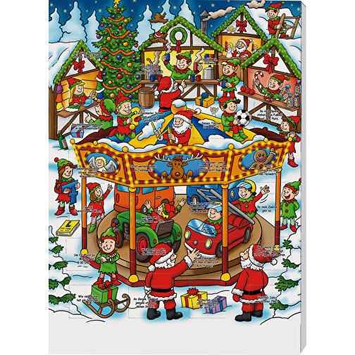 Classic Wand Adventskalender Hochformat, Individuelle Motive , Friedel, Vollkartonhülle, Hochformat, weiss, 1,00cm x 34,50cm x 24,40cm (Länge x Höhe x Breite), Bild 1