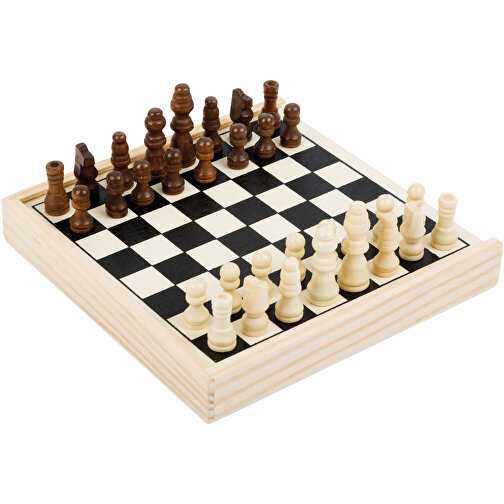 Schach To Go , , 15,00cm x 2,30cm x 15,00cm (Länge x Höhe x Breite), Bild 1