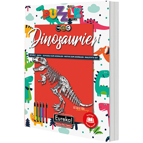3D Puzzle Buch Dinosaurier** , , 29,40cm x 2,00cm x 22,00cm (Länge x Höhe x Breite), Bild 2