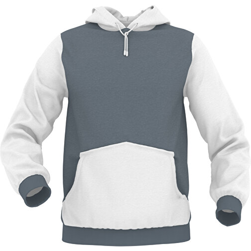 Hoodie Urban - Inkl. Individueller Gestaltung , grau, 70% Baumwolle, 30 % Polyester, L, , Bild 1