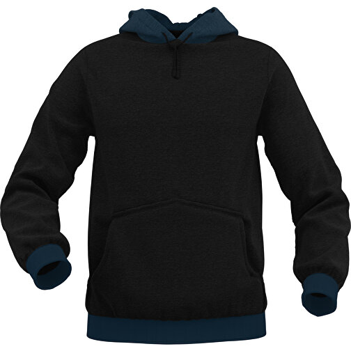 Hoodie Urban - Inkl. Individueller Gestaltung , nachtblau, 70% Baumwolle, 30 % Polyester, XL, , Bild 1