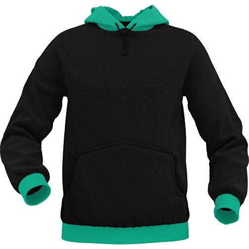 Hoodie Urban - Inkl. Individueller Gestaltung , grün, 70% Baumwolle, 30 % Polyester, L, , Bild 1