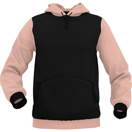 Hoodie Urban - Inkl. Individueller Gestaltung , zartrot, 70% Baumwolle, 30 % Polyester, M, , Bild 1