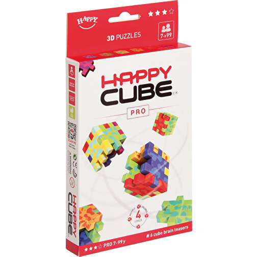 Happy Cube Pro 6er-Pack , , 13,00cm x 23,00cm x 2,60cm (Länge x Höhe x Breite), Bild 3