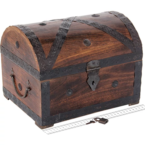 Melissa & Doug Scrigno Del Tesoro Dei Pirati In Legno - 19 Pezzi Ottima Idea Regalo Travestimenti 14817 - Foto 7