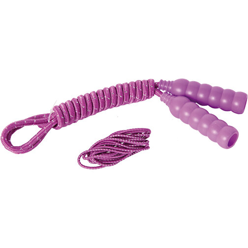 Set corde à sauter et twirling en caoutchouc assorti, Image 1