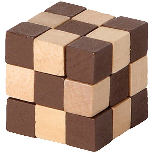 Cube snake mini natur/brun, Bild 1