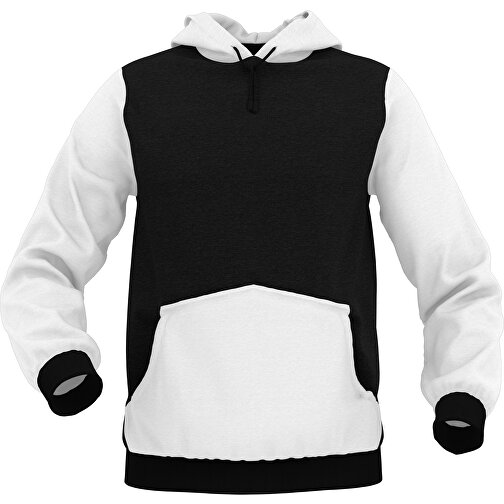 Hoodie Urban - Inkl. Individueller Gestaltung , weiß, 70% Baumwolle, 30 % Polyester, S, , Bild 1