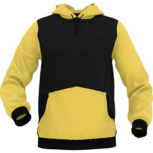 Hoodie Urban - Inkl. Individueller Gestaltung , gelb, 70% Baumwolle, 30 % Polyester, L, , Bild 1