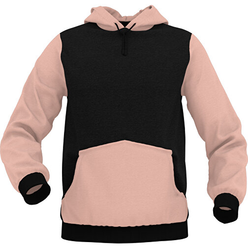 Hoodie Urban - Inkl. Individueller Gestaltung , zartrot, 70% Baumwolle, 30 % Polyester, XL, , Bild 1