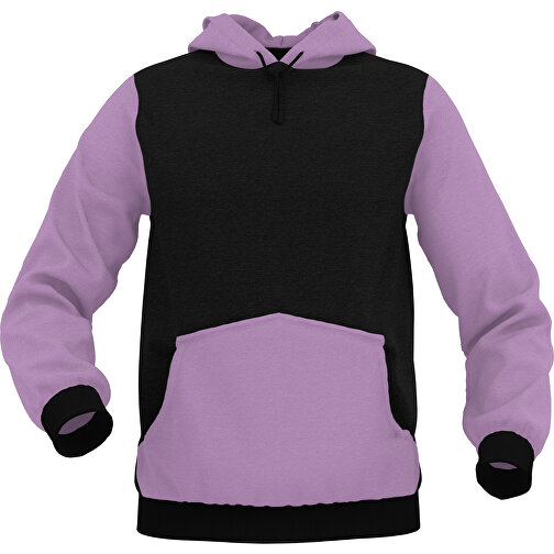 Hoodie Urban - Inkl. Individueller Gestaltung , hellviolet, 70% Baumwolle, 30 % Polyester, XXL, , Bild 1