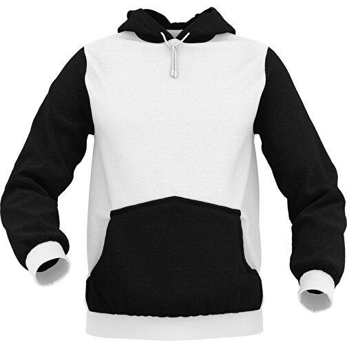 Hoodie Urban - Inkl. Individueller Gestaltung , schwarz, 70% Baumwolle, 30 % Polyester, S, , Bild 1