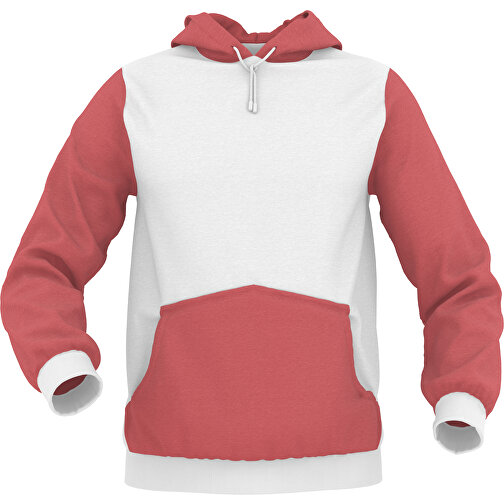 Hoodie Urban - Inkl. Individueller Gestaltung , rot, 70% Baumwolle, 30 % Polyester, S, , Bild 1