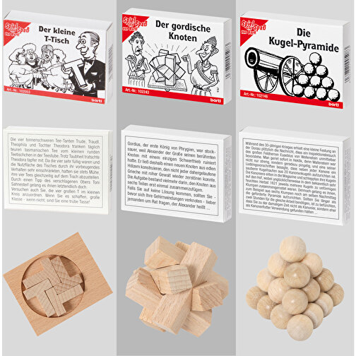 Set de mini-puzzles, 9 motifs populaires, Image 3