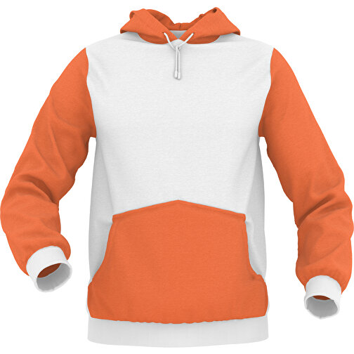 Hoodie Urban - Inkl. Individueller Gestaltung , orange, 70% Baumwolle, 30 % Polyester, L, , Bild 1