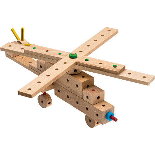 Kit di costruzioni in legno Matador Planes Explorer (65 pezzi), Immagine 3
