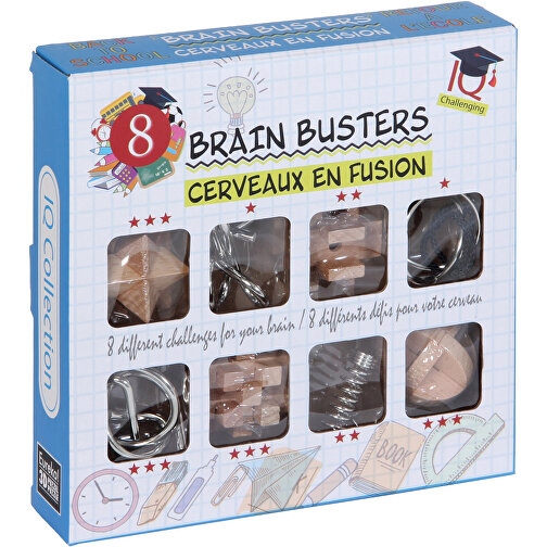 Brain Busters Puzzle Collection (8) , , 21,50cm x 5,00cm x 21,50cm (Länge x Höhe x Breite), Bild 2