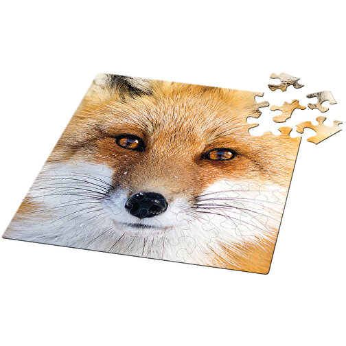 Q-Puzzle Fuchs , , 12,50cm x 0,10cm x 12,50cm (Länge x Höhe x Breite), Bild 2