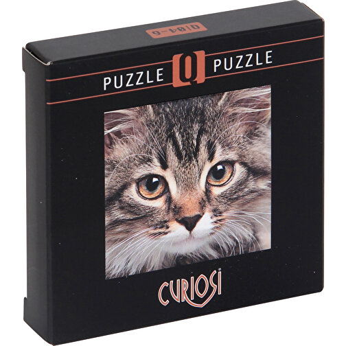 Q-Puzzle Katze , , 12,50cm x 0,10cm x 12,50cm (Länge x Höhe x Breite), Bild 4