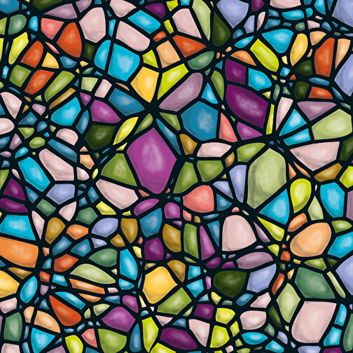 Q-Puzzle Colour Mix 4 , , 12,50cm x 0,10cm x 12,50cm (Länge x Höhe x Breite), Bild 1