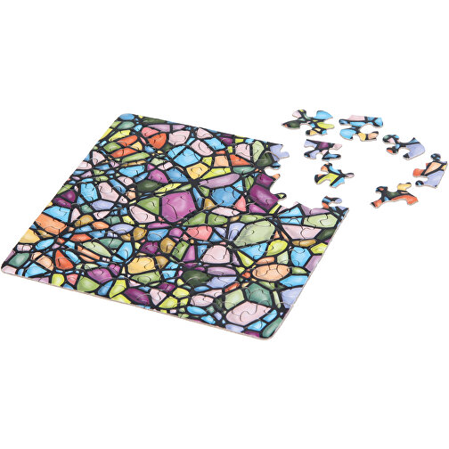 Q-Puzzle Colour Mix 4 , , 12,50cm x 0,10cm x 12,50cm (Länge x Höhe x Breite), Bild 2