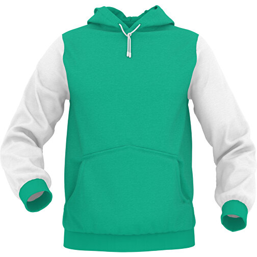 Hoodie Urban - Inkl. Individueller Gestaltung , grün, 70% Baumwolle, 30 % Polyester, S, , Bild 1