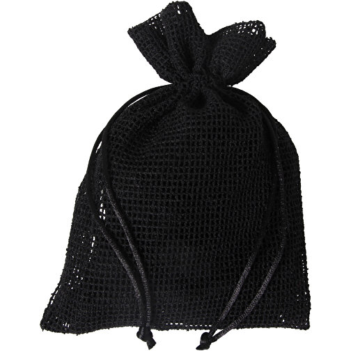 Petit sac en filet 13x18 cm noir, Image 1