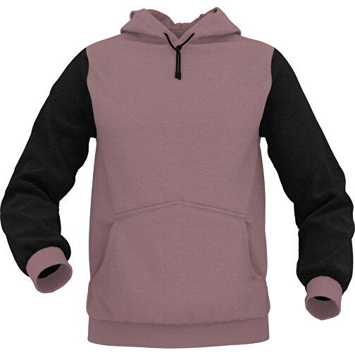 Hoodie Urban - Inkl. Individueller Gestaltung , nougatbraun, 70% Baumwolle, 30 % Polyester, S, , Bild 1