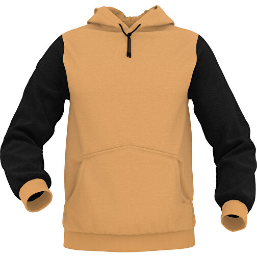 Hoodie Urban - Inkl. Individueller Gestaltung , olivorange, 70% Baumwolle, 30 % Polyester, XXL, , Bild 1