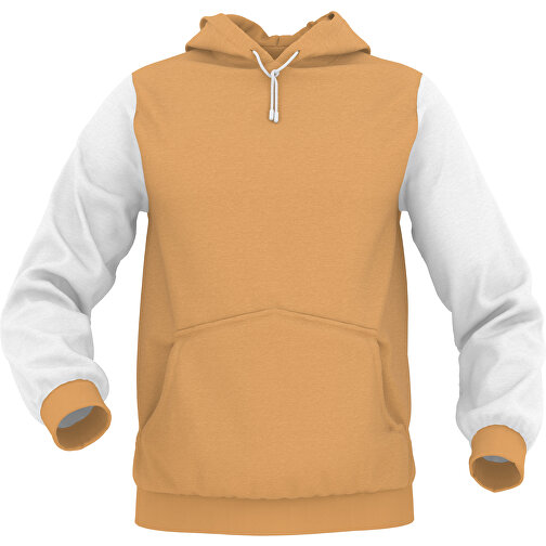 Hoodie Urban - Inkl. Individueller Gestaltung , olivorange, 70% Baumwolle, 30 % Polyester, L, , Bild 1