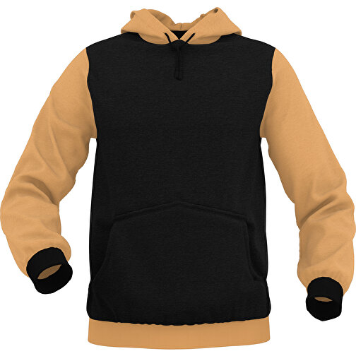 Hoodie Urban - Inkl. Individueller Gestaltung , olivorange, 70% Baumwolle, 30 % Polyester, L, , Bild 1