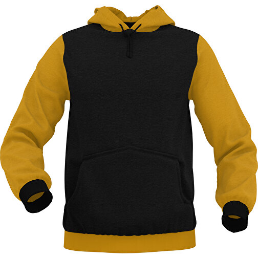 Hoodie Urban - Inkl. Individueller Gestaltung , goldgelb, 70% Baumwolle, 30 % Polyester, XL, , Bild 1