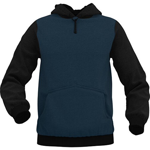 Hoodie Urban - Inkl. Individueller Gestaltung , nachtblau, 70% Baumwolle, 30 % Polyester, XXL, , Bild 1