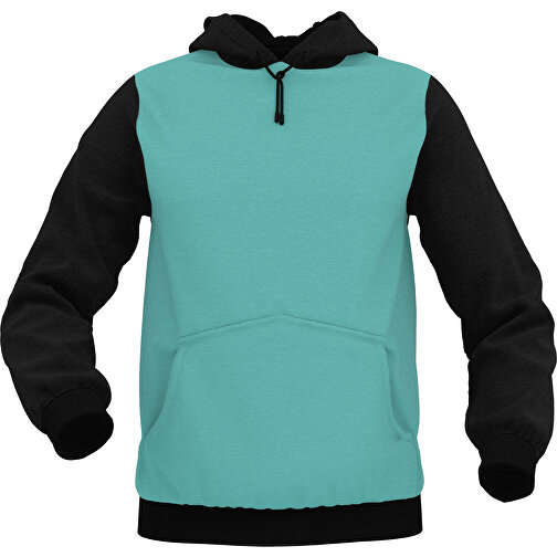 Hoodie Urban - Inkl. Individueller Gestaltung , hellgrün, 70% Baumwolle, 30 % Polyester, S, , Bild 1