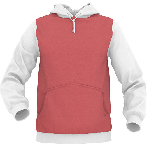 Hoodie Urban - Inkl. Individueller Gestaltung , rot, 70% Baumwolle, 30 % Polyester, S, , Bild 1