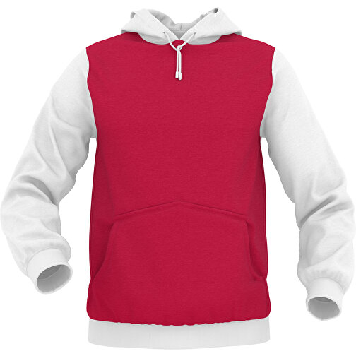 Hoodie Urban - Inkl. Individueller Gestaltung , weinrot, 70% Baumwolle, 30 % Polyester, XXL, , Bild 1