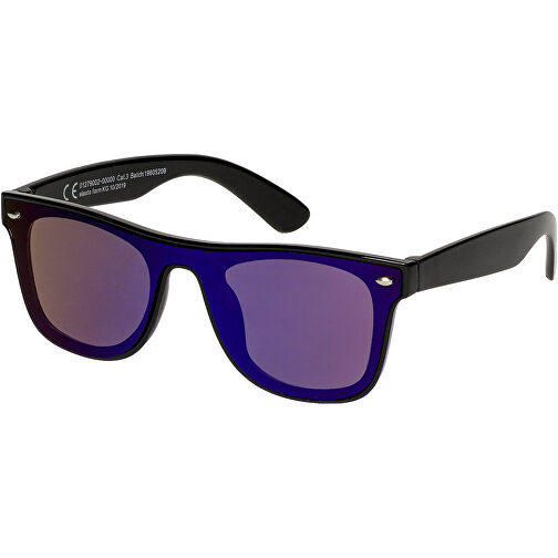 Sonnenbrille 'Verano' , schwarz, Kunststoff, 14,50cm x 4,80cm x 15,00cm (Länge x Höhe x Breite), Bild 1