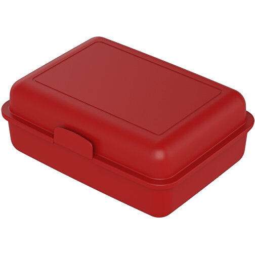 Vorratsdose 'School-Box' Groß, Mit Trennschale , standard-rot, Kunststoff, 17,50cm x 6,90cm x 12,80cm (Länge x Höhe x Breite), Bild 1