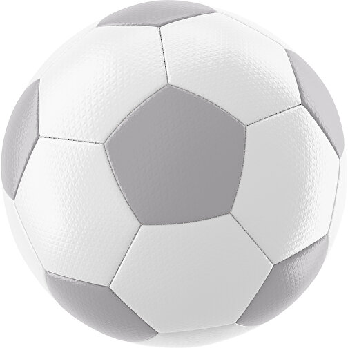 Fußball Platinum 30-Panel-Matchball - Individuell Bedruckt Und Handgenäht , weiß / hellgrau, PU, 4-lagig, , Bild 1