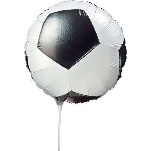 Luftballon 'Soccer' Deutschland , Deutschland-Farben, Kunststoff, 58,00cm x 20,00cm x 38,00cm (Länge x Höhe x Breite), Bild 1