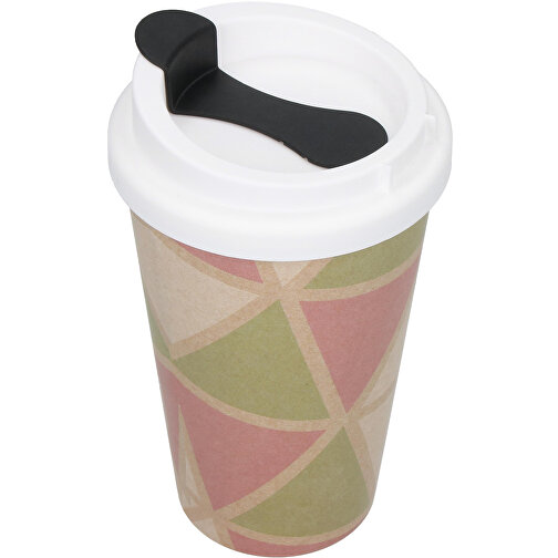 Kaffeebecher 'PremiumPlus' , standard-gelb/weiß, Kunststoff, 15,50cm (Höhe), Bild 2