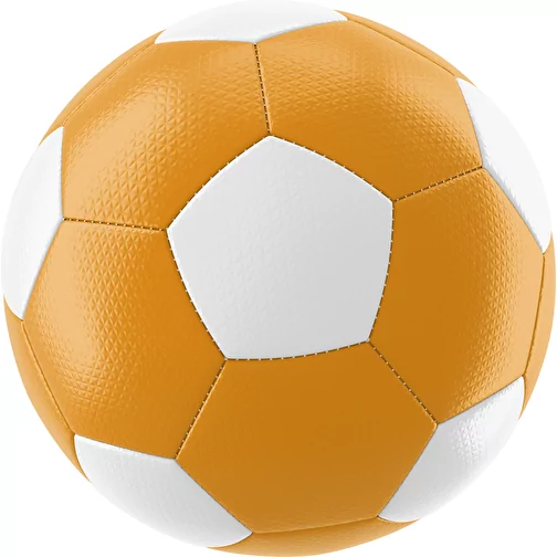Pallone da calcio Platinum a 32 pannelli - stampato individualmente e cucito a mano, Immagine 1