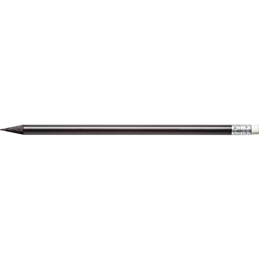 STAEDTLER Bleistift Mit Radiertip, Schwarz Durchgefärbtes Holz , Staedtler, schwarz, Holz, 18,70cm x 0,80cm x 0,80cm (Länge x Höhe x Breite), Bild 3