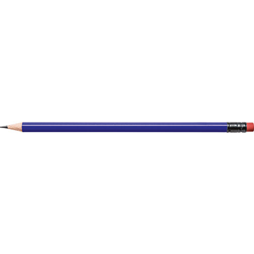 STAEDTLER Bleistift Rund Mit Radiertip , Staedtler, blau, Holz, 18,70cm x 0,80cm x 0,80cm (Länge x Höhe x Breite), Bild 3