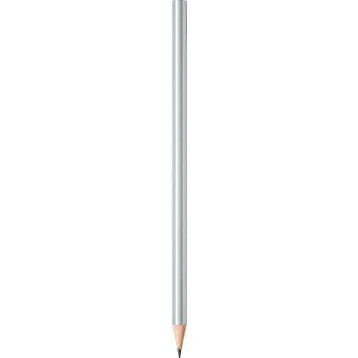 STAEDTLER Bleistift Rund , Staedtler, silber, Holz, 17,50cm x 0,80cm x 0,80cm (Länge x Höhe x Breite), Bild 1