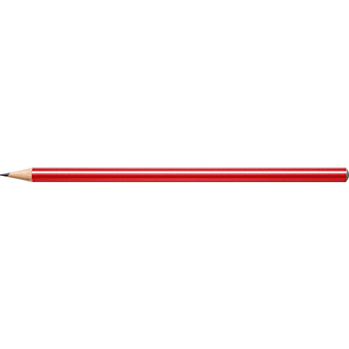 STAEDTLER Bleistift Rund Mit Tauchkappe , Staedtler, rot metallic, Holz, 17,70cm x 0,80cm x 0,80cm (Länge x Höhe x Breite), Bild 3