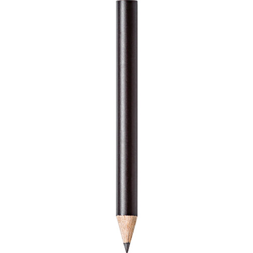 STAEDTLER Bleistift Rund, Halbe Länge , Staedtler, schwarz, Holz, 8,70cm x 0,80cm x 0,80cm (Länge x Höhe x Breite), Bild 1