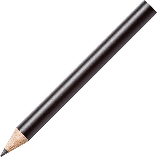 STAEDTLER Bleistift Rund, Halbe Länge , Staedtler, schwarz, Holz, 8,70cm x 0,80cm x 0,80cm (Länge x Höhe x Breite), Bild 2