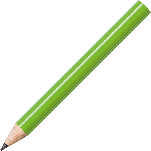 STAEDTLER Bleistift Rund, Halbe Länge , Staedtler, grün, Holz, 8,70cm x 0,80cm x 0,80cm (Länge x Höhe x Breite), Bild 2