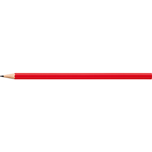 STAEDTLER Bleistift Hexagonal , Staedtler, rot, Holz, 17,60cm x 0,80cm x 0,80cm (Länge x Höhe x Breite), Bild 3